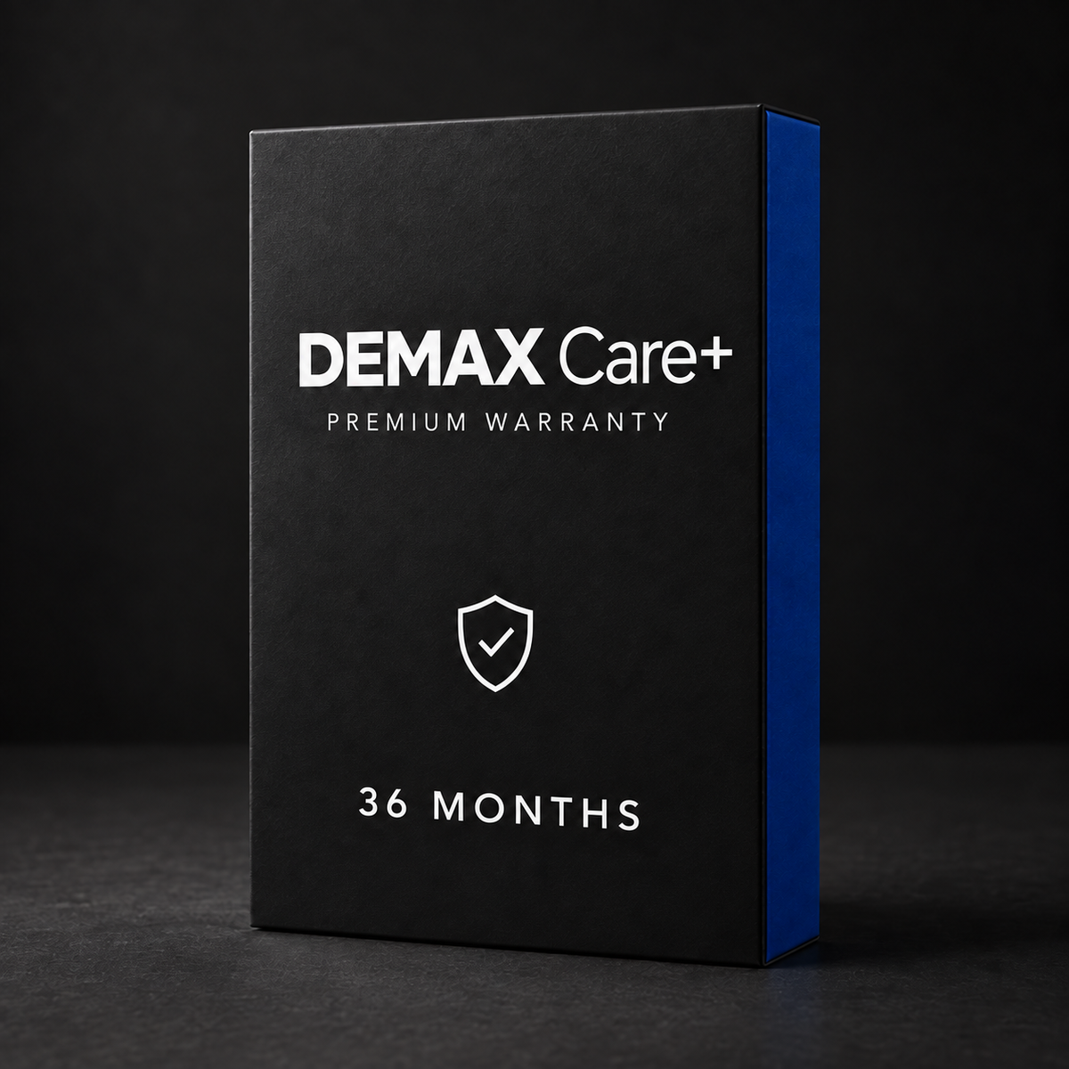 DEMAX Care+ – rappresentazione della garanzia premium di 36 mesi