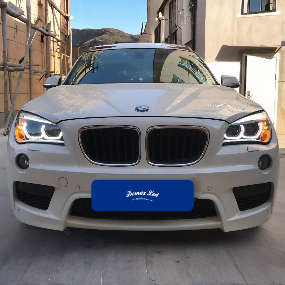 BMW X1 E84 LED headlights front view modern look

Phares LED BMW X1 E84 vue avant look moderne