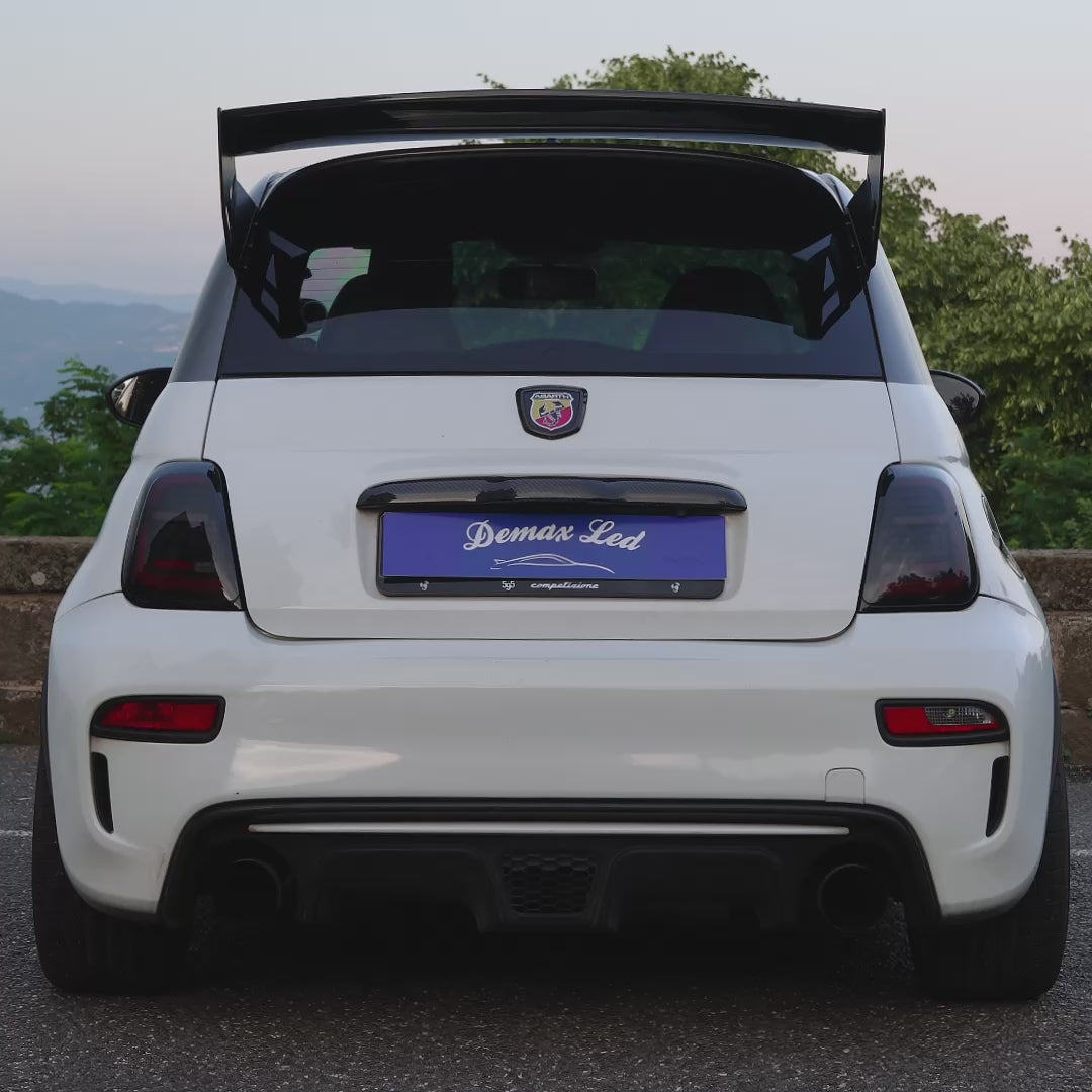 DEMAX Series 2 Full LED tail lights for Fiat 500 and Abarth | Feux arrière Full LED DEMAX Série 2 pour Fiat 500 et Abarth